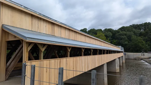 Historic Harpersfield Covered Bridge