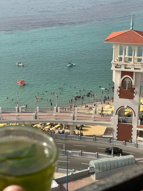 Panoramic Sea View ZAMZM Flat miami FAMILY شقة فندقية زمزم بانورما بشاطئ ميامي - الاسكندرية صف اول مباشر علي بحر - عائلات فقط