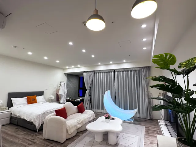 拾月。頭城無邊際泳池溫泉房