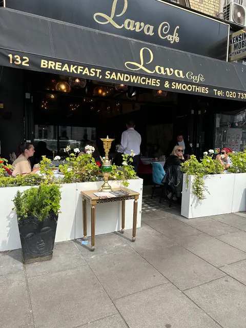 Lava cafe