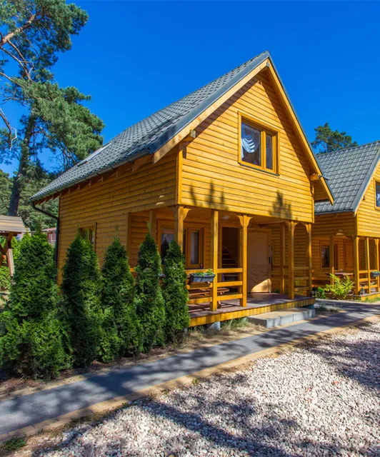 Relax - POBIEROWO drewniane domki letniskowe nad morzem