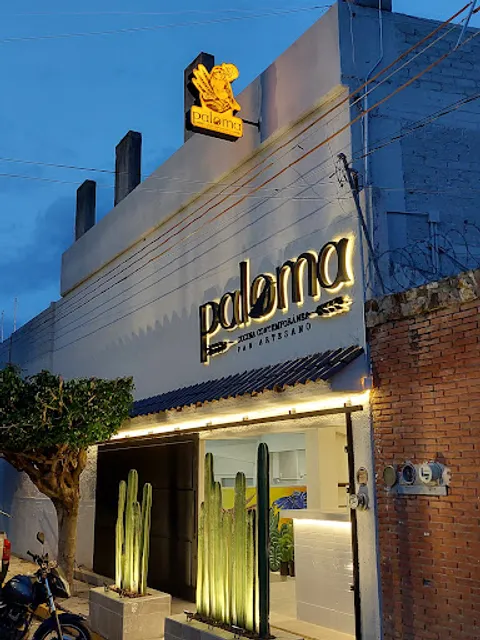 Restaurante Paloma cocina contemporánea