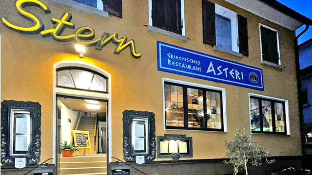Griechische Restaurant Gasthof Stern Asteri