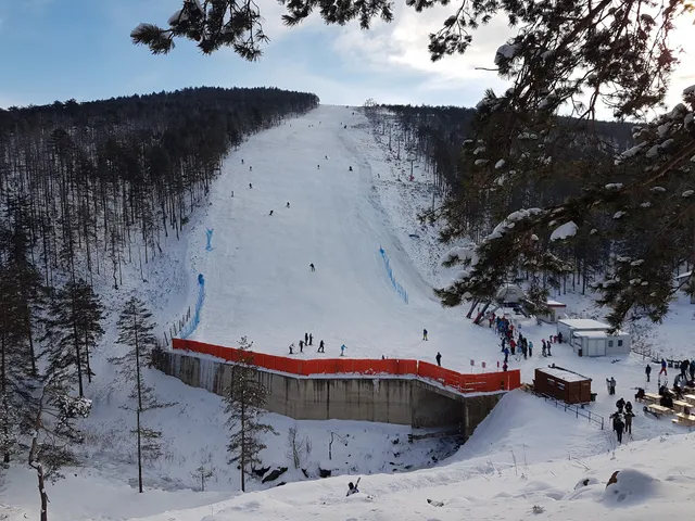 Ski Slope Black Summit