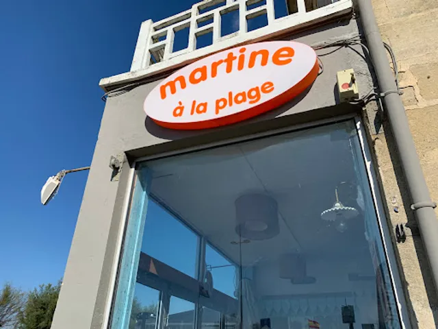 Martine à la plage