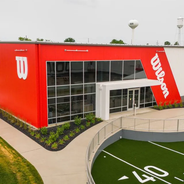 Wilson Football Factory Tour