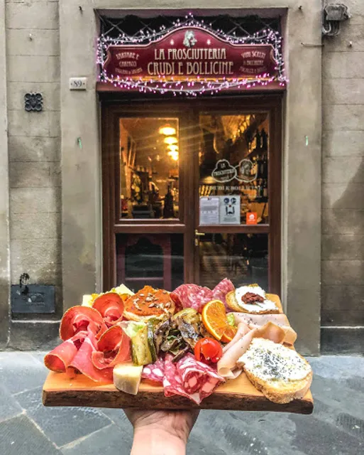 La Prosciutteria Crudi e Bollicine Siena