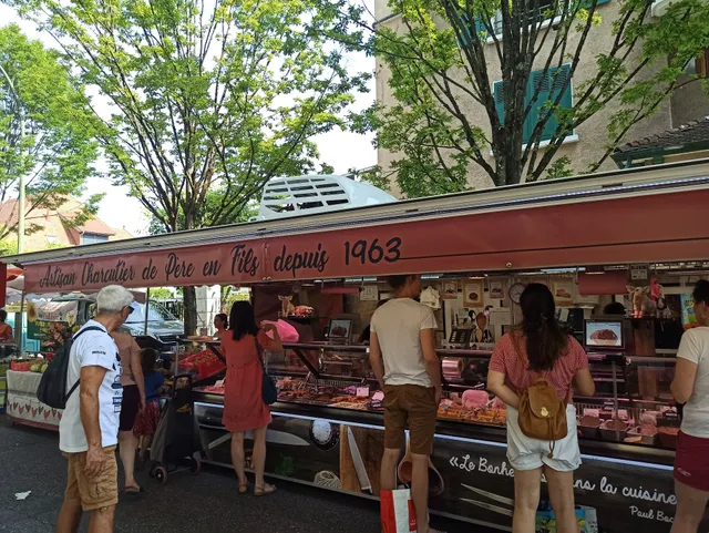 Marché du boulevard Taine