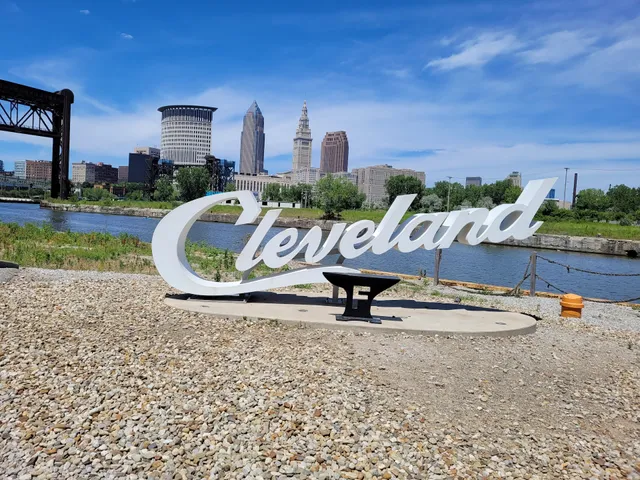 Cleveland Script Sign - The Foundry