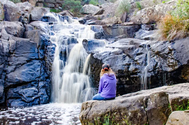 Deep Creek Waterfall Hike from Trig Campsite