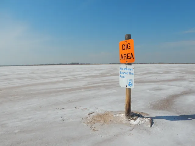 Selenite Crystal Digging Area