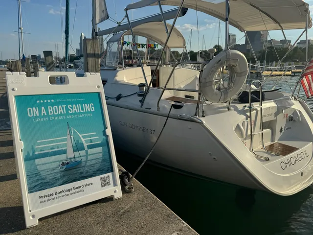 On A Boat Sailing - Chicago, IL