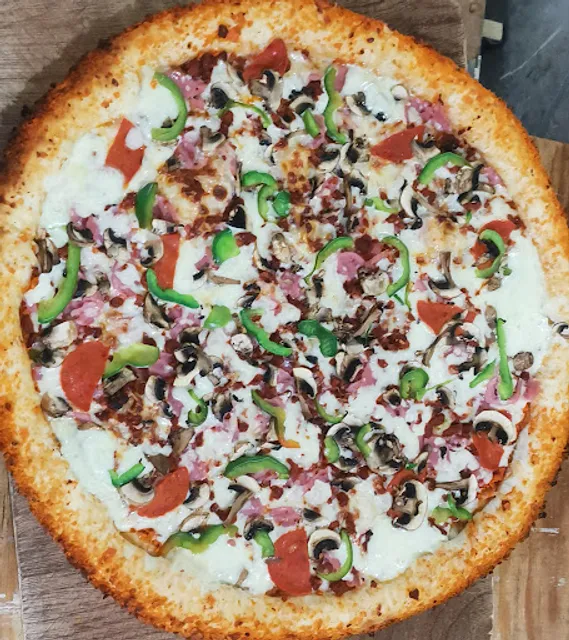 Pizza casera la más Crujiente