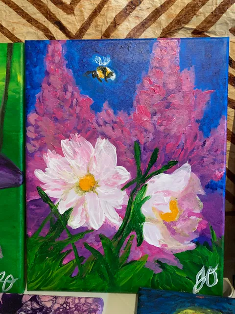 Milk and Cookies Painting