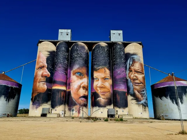 GrainCorp Sheep Hills Silo Art