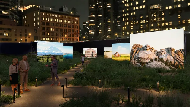 Path of Liberty at Freedom Plaza