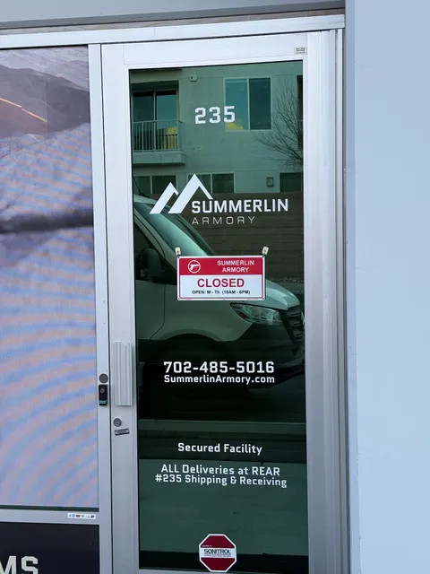 Summerlin Armory Gun Shop Las Vegas