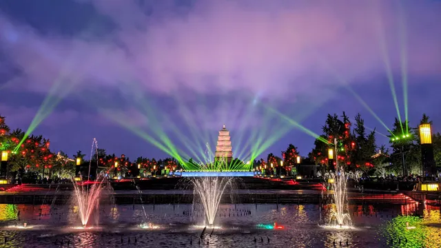 大雁塔音乐喷泉