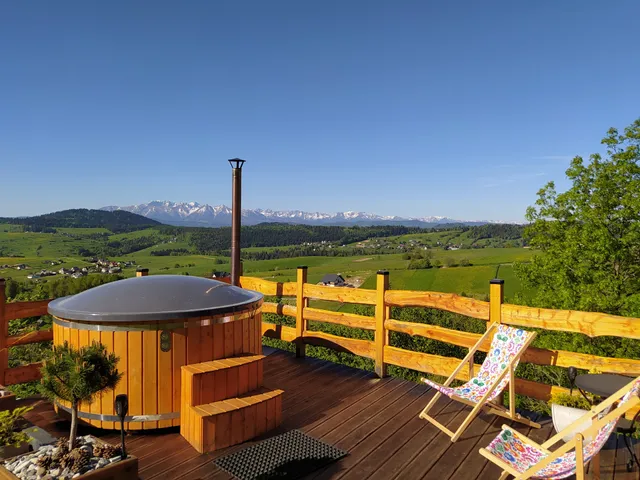 Domki Hrycowka z widokiem