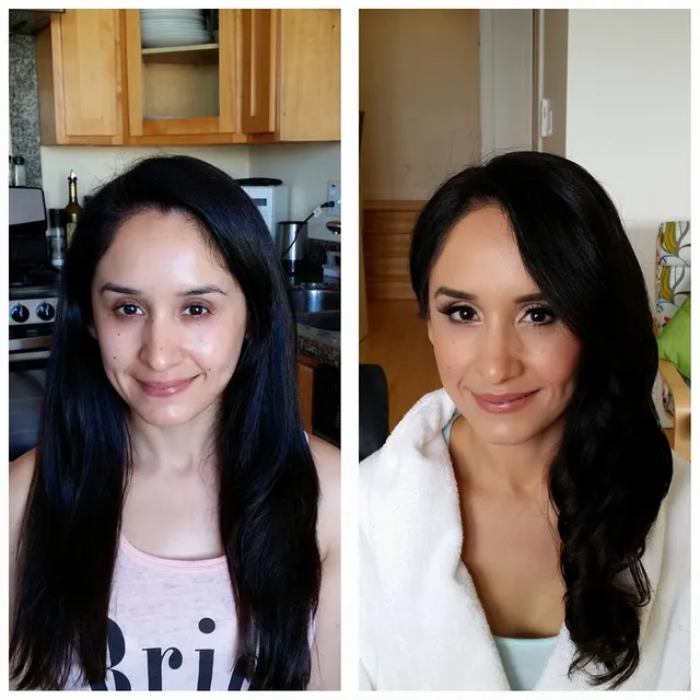 San Francisco City Hall Wedding Hair and Makeup