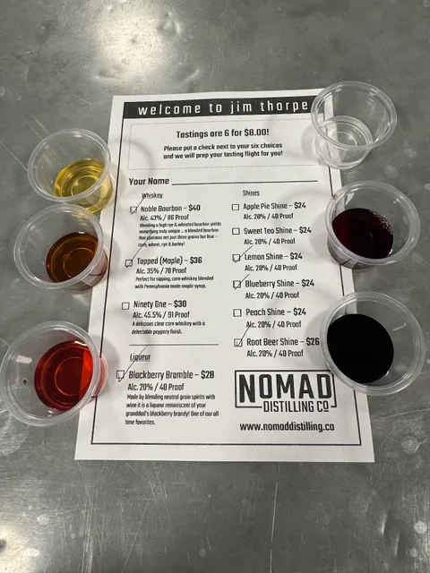 Nomad Distilling Co - Jim Thorpe