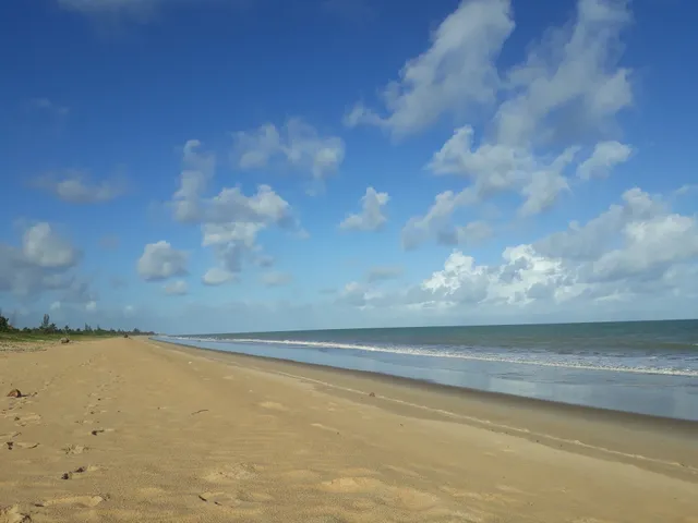 Praia em Nova Viçosa