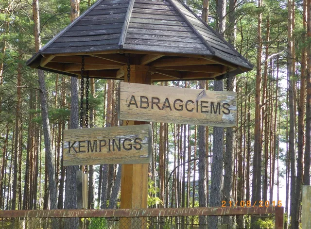 Abragciems, Kempings