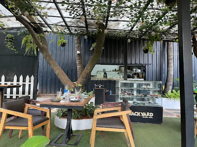 The backyard bistro grill.