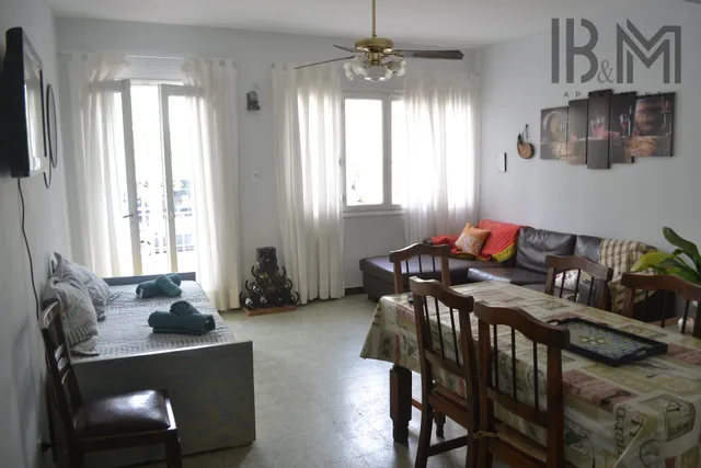 Departamento B & M, para 8 personas, 3 habitaciones, 2 baños, con terraza, ropa blanca,