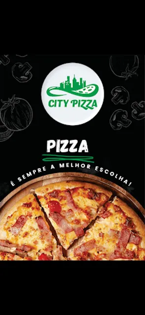 City Pizza lanches, porções