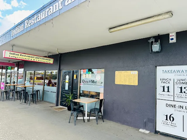 Own Masala Indian Restaurant Bar and Takeaways.