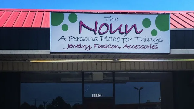 The Noun: A Person's Place for Things