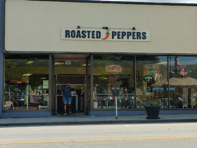 Roasted Peppers Pizza