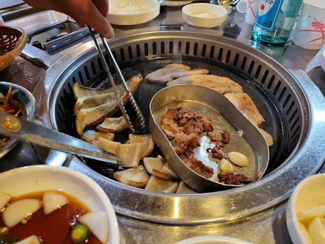 장대포연탄불고기