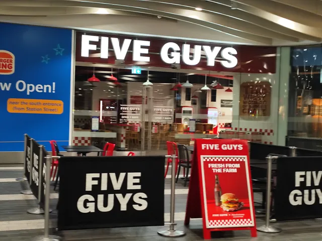 Five Guys Burgers and Fries Birmingham New St Station