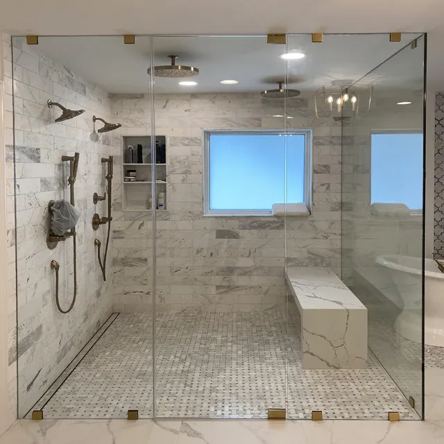 Accurate Glass & Mirror Inc | Custom Shower Doors, Mirrors & Glass