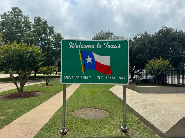 Welcome To Texas Marker