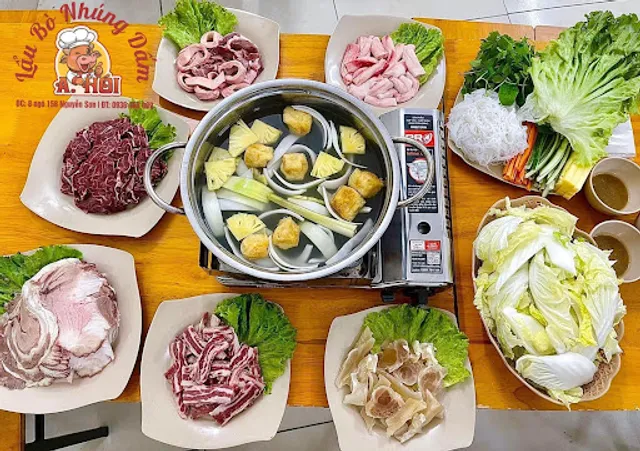 Lẩu Bò Nhúng Dấm A.Hói
