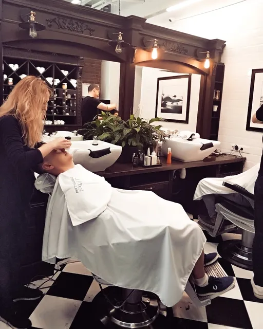 Wall Street barber shop