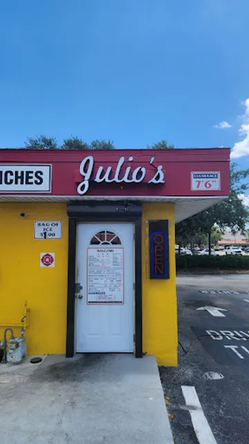 Julio's Sandwich Shop located at Alamo Plaza