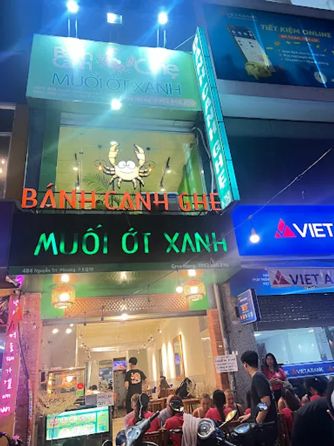 Bánh Canh Ghẹ Muối Ớt Xanh