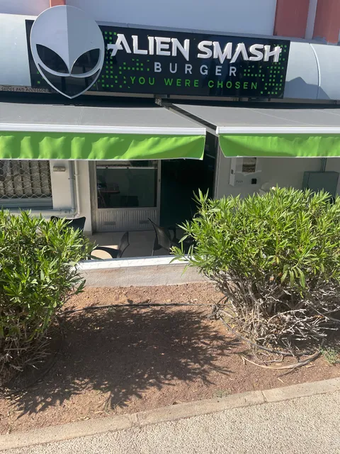 Alien Smash Burger