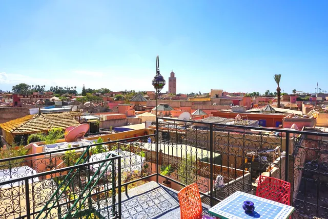 Meeting place Riad Layla Rouge