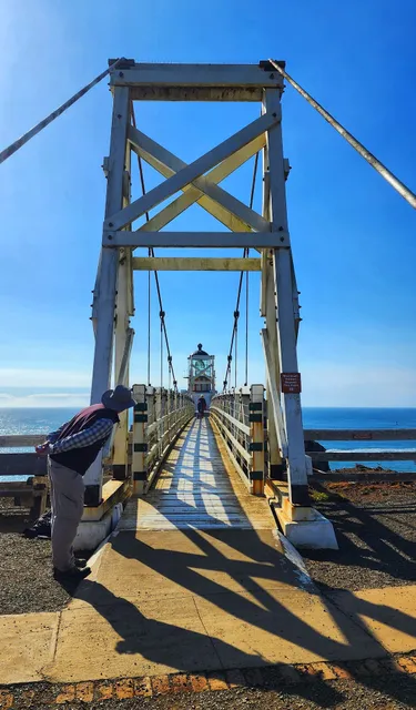 Bridge to Point Bonita Lighthouse