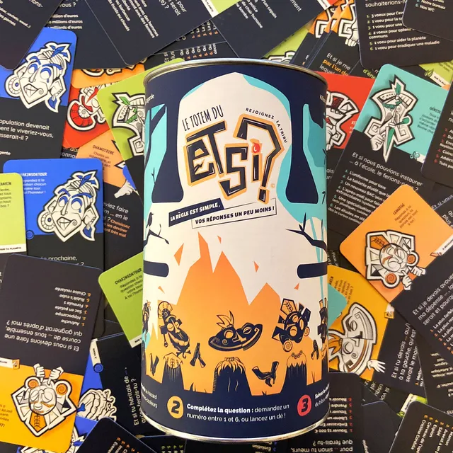 Totem du Et Si - Jeu de société par Mocha Games