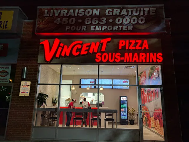 Vincent Pizza Sous-Marin