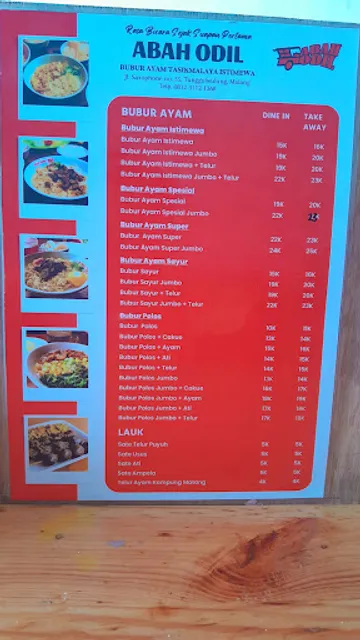 Bubur Ayam Abah Odil