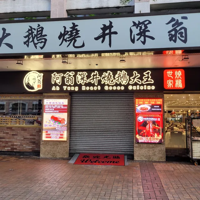 Ah Yung Roast Goose Cuisine (Sham Tseng)