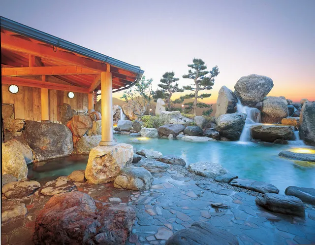 Awara Onsen hot spring Koubou Gurabaatei