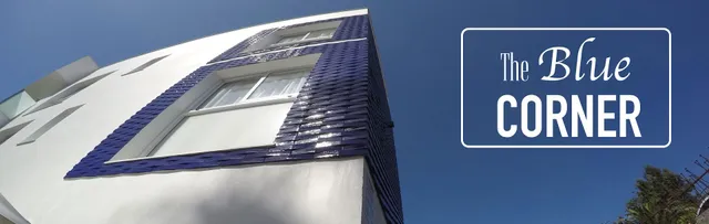 The blue corner apartments